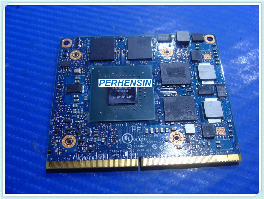 HP Zbook 15.6 15 G3 NVIDIA Quadro M1000M 2GB Video Card N16P-Q1-A2 MXM 3.0 2