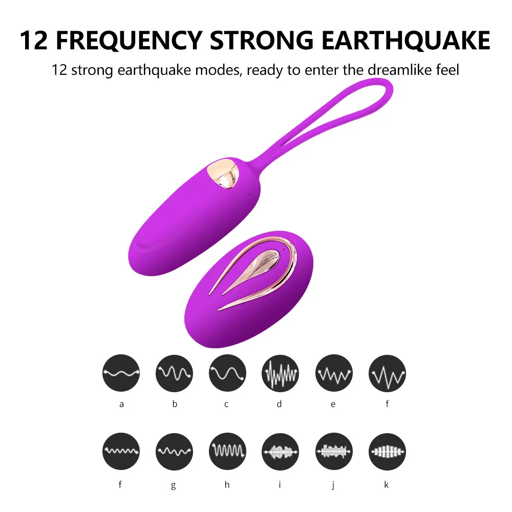 Smile Egg Vibrating Egg Massager Vagina Balls Wireless Remote Control Vibrating Panty Vibrator Sex-toys For Women Couples  (1)