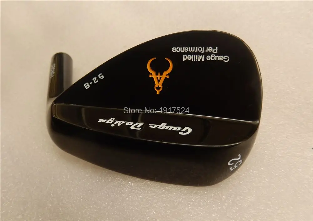 Gauge design milled performace golf wedge head only have 52 deg
