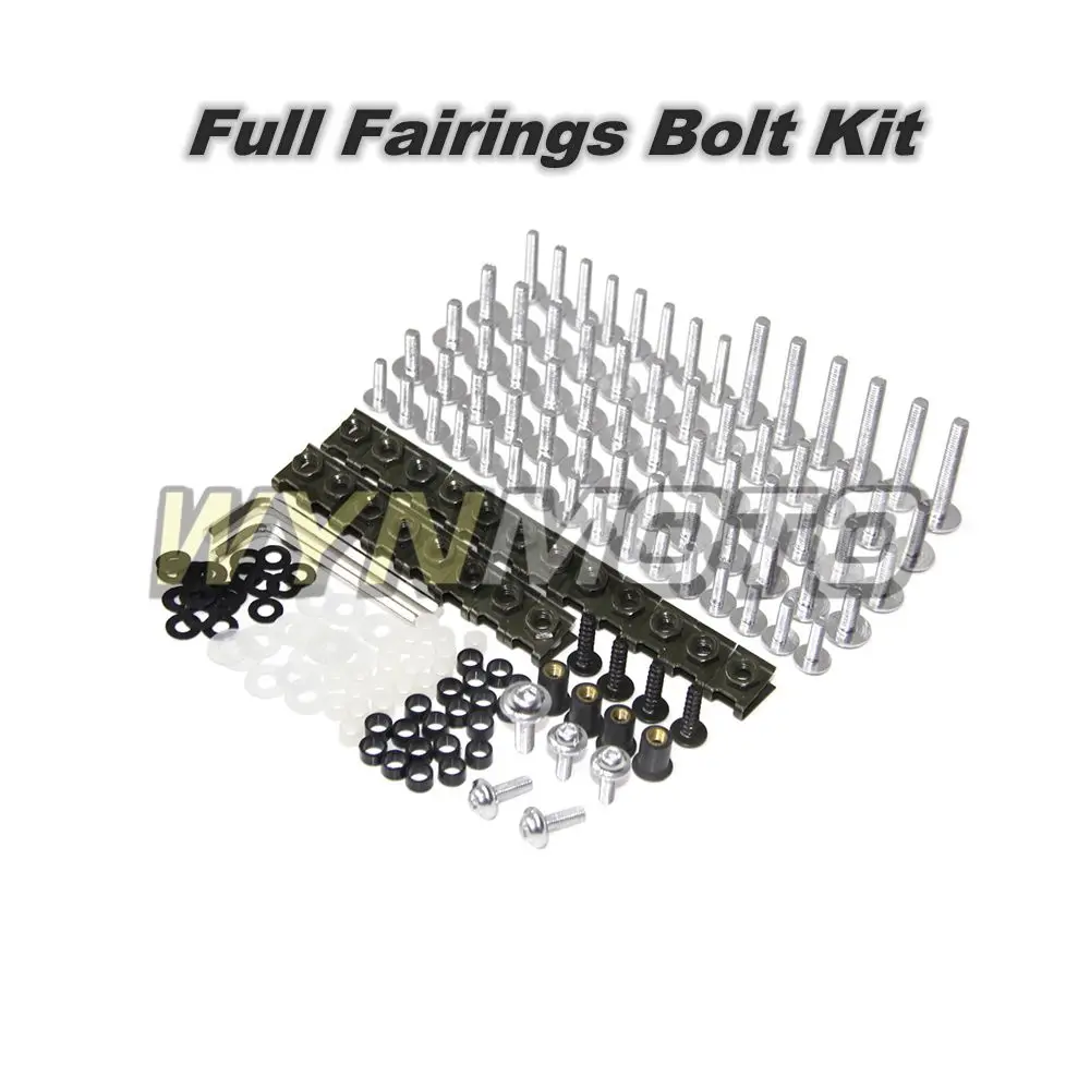 Complete Fairings Bolt Kit For Yamaha YZF600 R6 1998 2005 98 99 00 01
