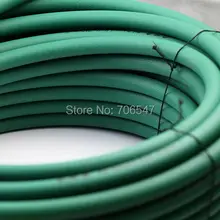 10 метров диаметр 4 мм зеленый PU круглый ремень промышленный синхронный ремень приводной ремень конвейерная лента