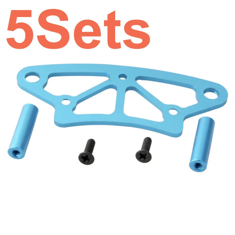 Wholesale 5Sets/Lot HSP 122058 Aluminum Front Bump Upgrade
