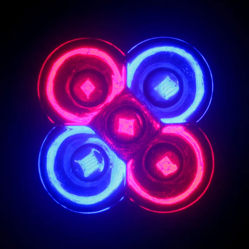 

2X Full spectrum 5W E27 LED Grow lights bulb LED Grow lamp for Flower plant Hydroponics system AC 85V 265V grow light