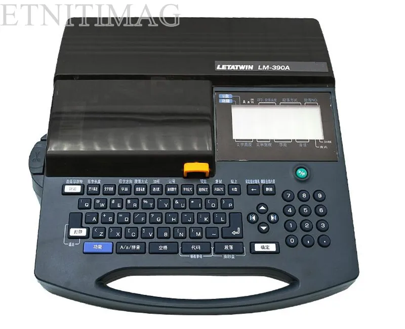 Кабель маркер ID принтер+ PC подключение lettwin электронная надпись машина для термоусадочной трубки провода маркировочная машина LM-390A