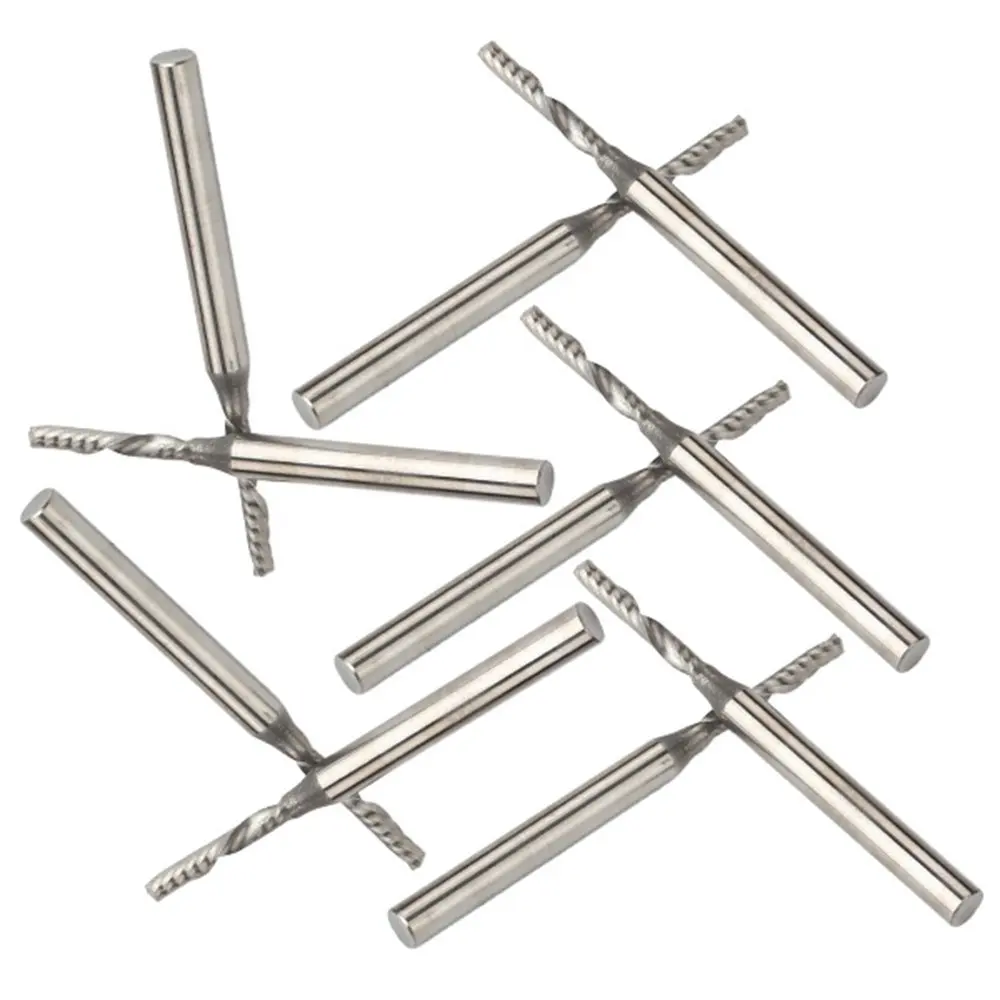 

2x15mm M5 Cutting Carbide Single Flute CNC Cutter End Mill Tools 10pcs