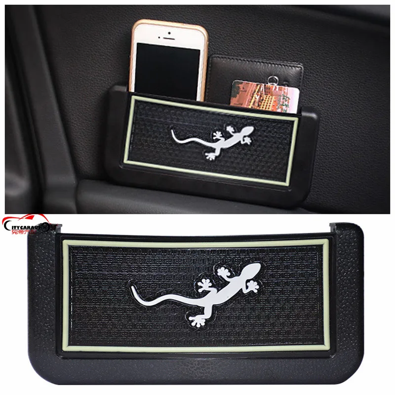 Free shipment Car Storage Box Organizer Receive Holder For Mobile Phone Bluetooth Key Case Auto Containers Pocket Accessories | Автомобили