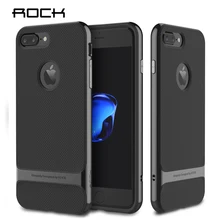 Rock royce tpu + pc case for iPhone 7 / 7 plus, case PC frame back luxury cover for iPhone 7