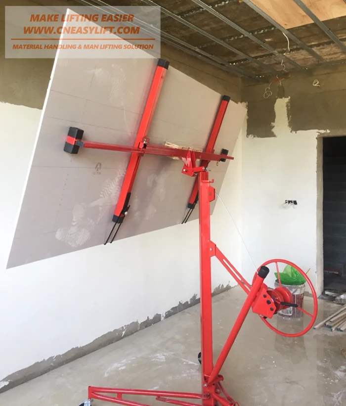 Drywall Plasterboard Panel Hoist Up Platform Woodworking Lifting