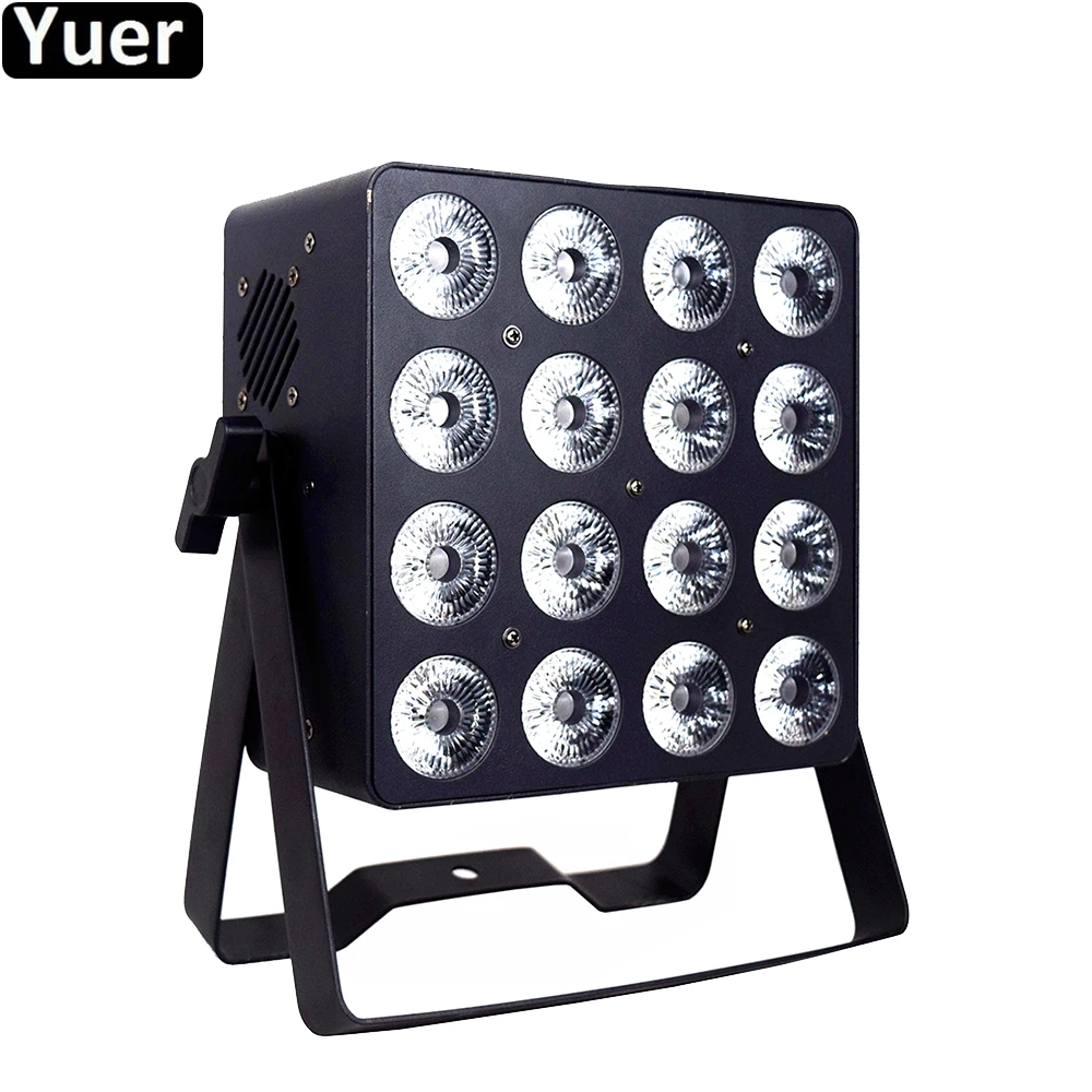 Высокомощный светодиодный светильник Par 16x18 Вт RGBWA UV 6 в 1 с эффектом стирки s DMX512 6/10