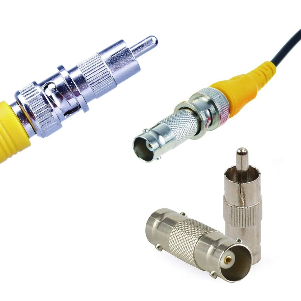 Tonton 4-Packed 100FT 30M High quality BNC Video Cable Security CCTV Camera DC Coaxial Cable Surveillance DVR System Accessories Tonton 4-Packed 100FT 30M High quality BNC Video Cable Security CCTV Camera DC Coaxial Cable Surveillance DVR System Accessories