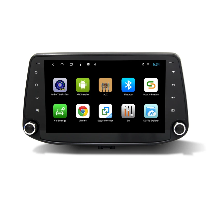 Clearance YAZH 1 din Auto Radio Stereo For Hyundai I30 2017 Car GPS Navigation Android 8.1 central multimedia System 9.0 inch auto radio 0