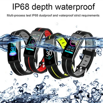 

F10C Smart Watch Bracelet Heart Rate Blood Pressure Monitor Activity Fitness Tracker Bluetooth Sport Waterproof Smartband