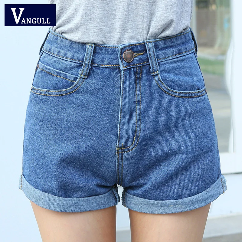 

High Waist Denim Shorts Plus Size XL Female Short Jeans for Women 2018 Summer Ladies Hot Shorts
