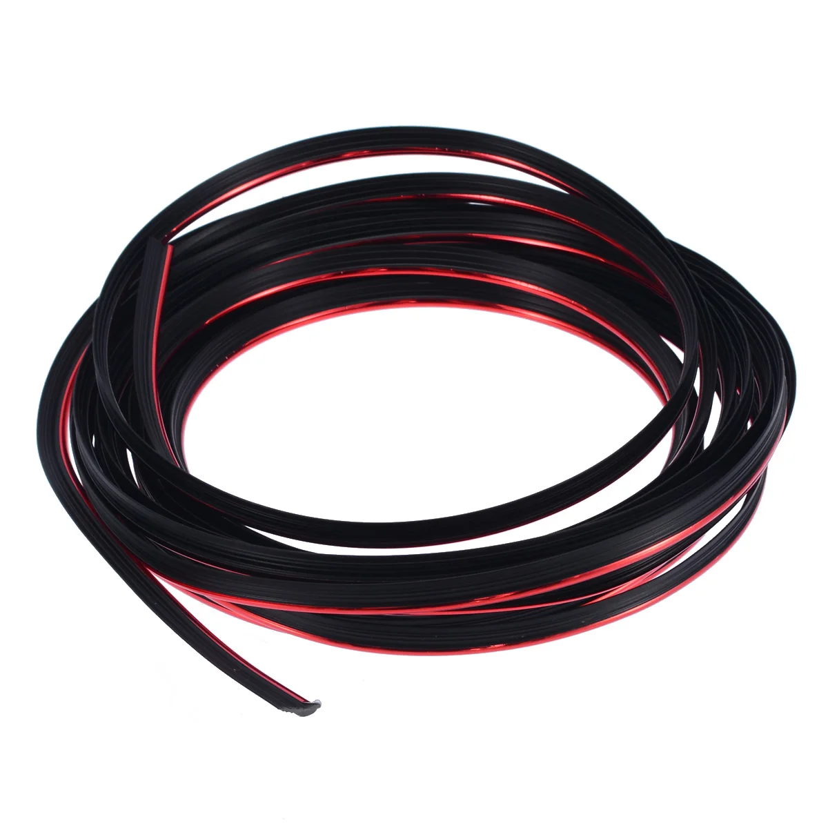 Universal Car Auto Accessories 5m Red Car Styling Strips Trim Decals Interior Door Sticker Moulding Line DIY