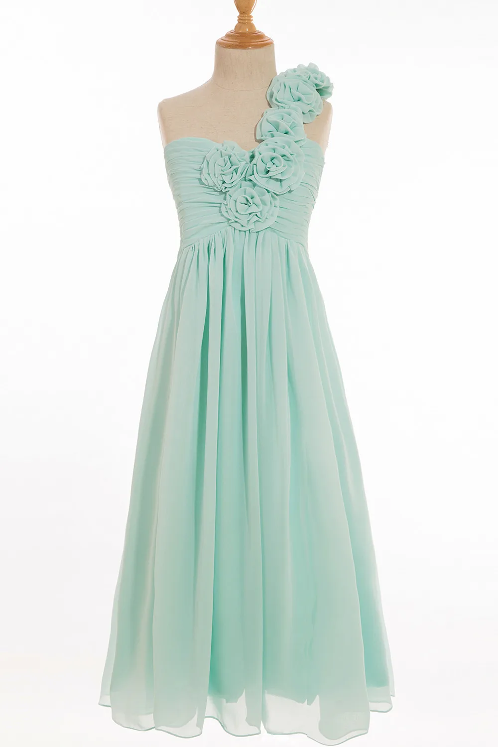 light green flower girl dresses