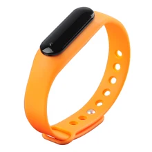 Спортивные часы Smart Bluetooth 4.0 отслеживания активности сна ЧСС подключен Смартфон Android и IOS Apple IPhone (оранжевый)