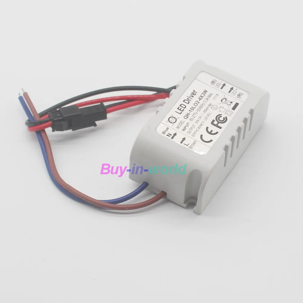 1pc AC 85-265V 2-4x3w 2X3W 3X3W 4X3W 600- 650mA LED Driver Convertor  Transformer For Ceiling Light - AliExpress, image size:1000x1000