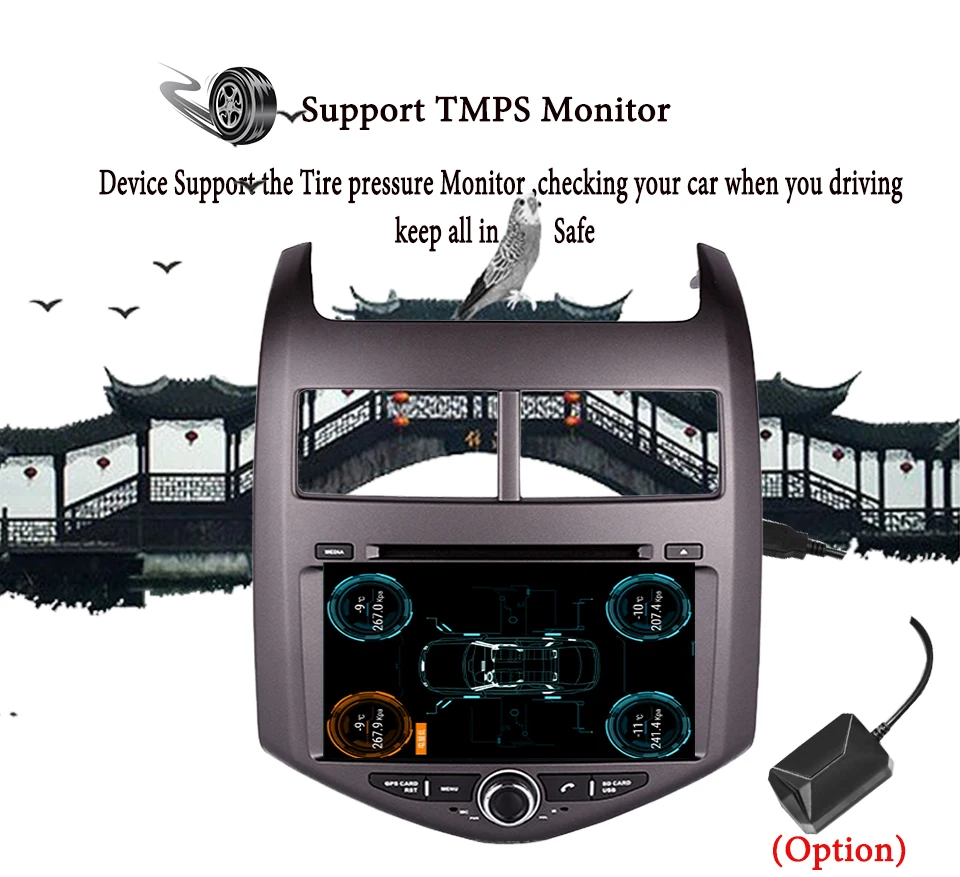 Best 3G/4G LTE Navigation Dvd Android 9.0 System Stereo For Chevrolet Aveo Sonic 2011-2013 -18 Car Gps Multimedia Player Radio Audio 2