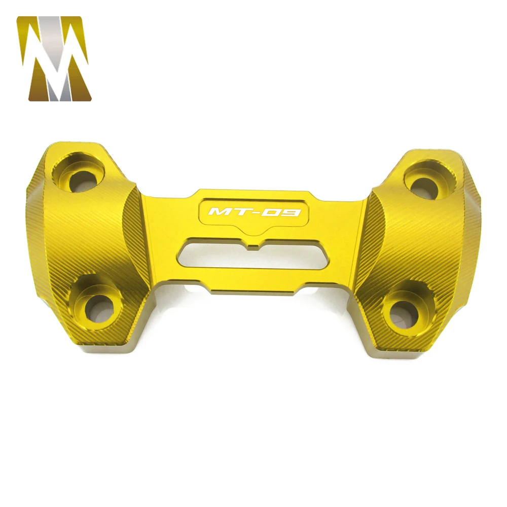 For Yamaha MT09 Handlebar Fat Handle Bar Riser Mount Clamp Top Cover (15)