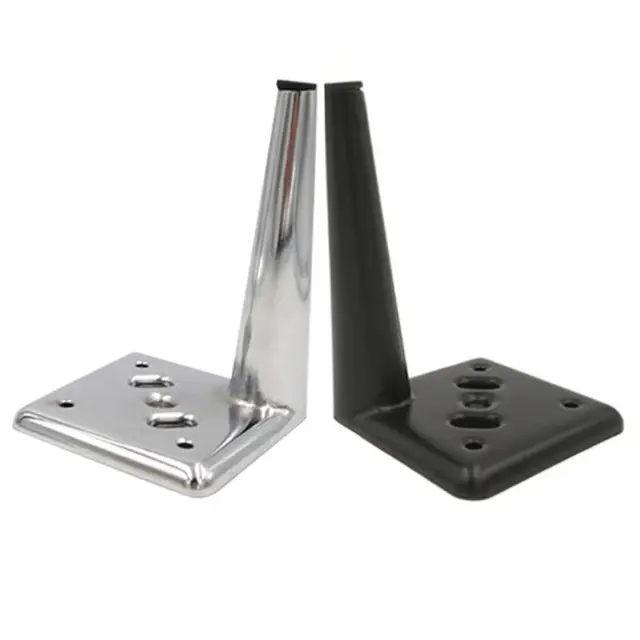 Us 8 27 5 Off 15 17cm Metal Sofa Leg Feet Cupboard Cabinet Furniture Cups S Oblique Cone Design Accessories In From