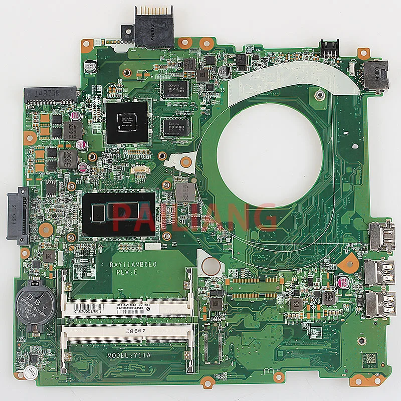 Материнская плата для ноутбука HP Pavilion 15 P I7 CPU материнская ПК DAY11AMB6E0 полностью