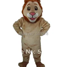 Горячая Распродажа низкая цена счастливый Лев талисман костюм Взрослый размер Мужской Лев карнавал вечеринка, косплей Mascotte Fit костюм комплект SW1023