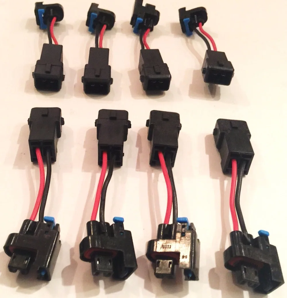 lq4, lq9 4 8 5 3 6 0 injectors to ls1 ls6 lt1 ev1 wire harnesslq4, lq9 4 8 5 3 6 0 injectors to ls1 ls6 lt1 ev1 wire harness adapters 2 pin male to female connector wire harness