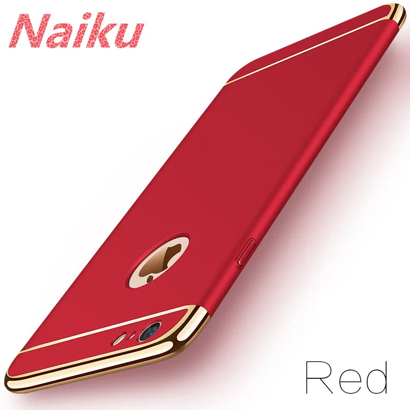 Luxury Gold Hard Case For iphone 7 6 6S 5 5S SE Back Cover Coverage Removable 3 in 1 Fundas Case For iphone 6 6s Plus 7 Plus Bag 1-plus-5-cover : image Luxury Gold Hard Case For iphone 7 6 6S 5 5S SE Back Cover Coverage Removable 3 in 1 Fundas Case For iphone 6 6s Plus 7 Plus Bag 1-plus-5-cover
