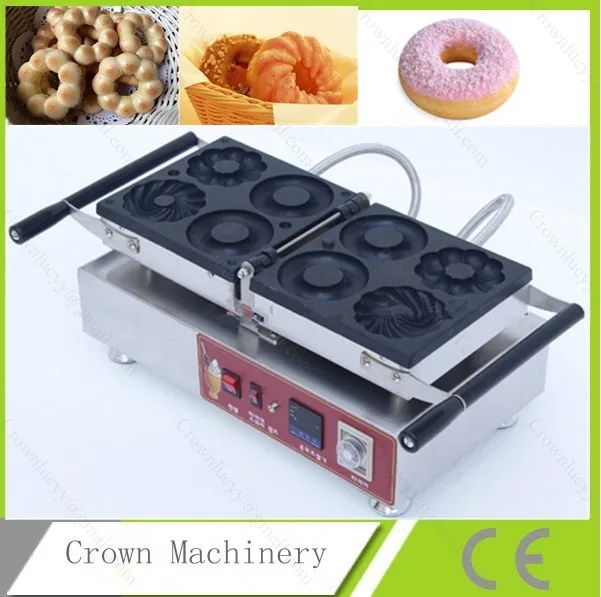 Digital Flower Donut Machine;blossom Dount Cake Maker; Electric Donut
