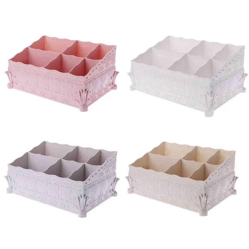 

Desktop Makeup Box Cosmetic Organizer Storage Case Jewelry Stationery Holder Hot