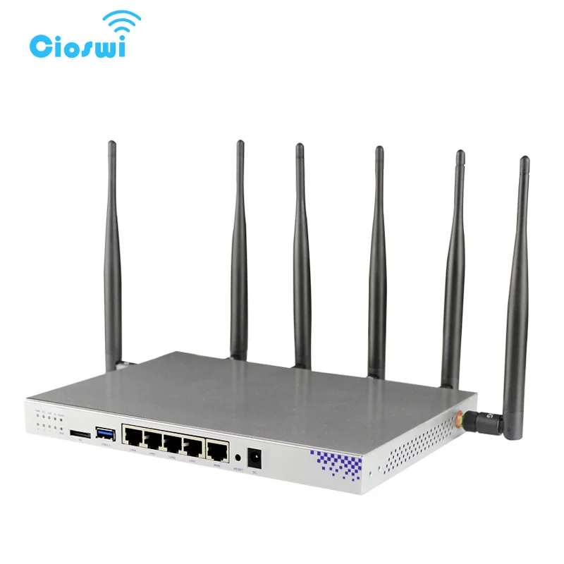 

1200Mbps Wireless WIFI Router Gigabit port OpenWrt 3g 4g Router IEEE802.11AC/N/G/B/A English Firmware Dual Band With PCI-E Slot