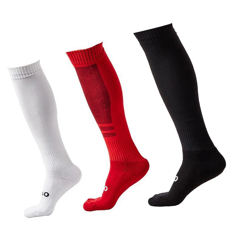 

Men Women Basketball Football Soccer Cycling Socks Non-slip Knee-High Running Leg Warmer Long Stockings Climbing Hiking Socks