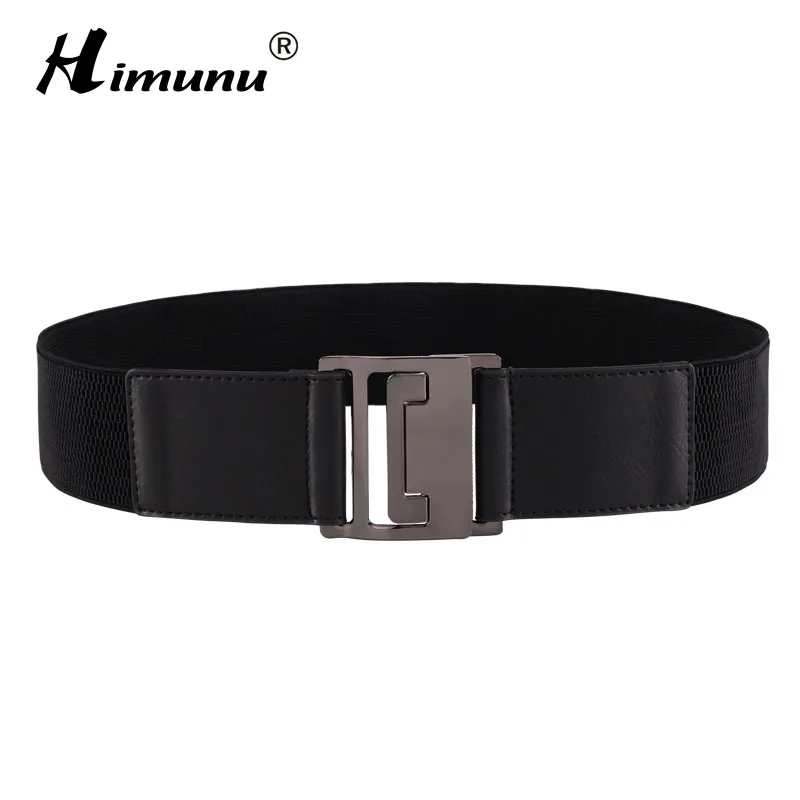 

Belts Women Himunu Luxury Autumn Winter Hasp Women Belt Genuine Leather Belt for Women Elastic Waist Leather Female