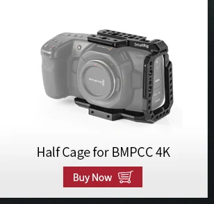 SmallRig NATO ручка для Blackmagic Дизайн Карманный кинотеатр BMPCC 4K 6K клетка для камеры/samsung T5 SSD деревянная боковая рукоятка-2270