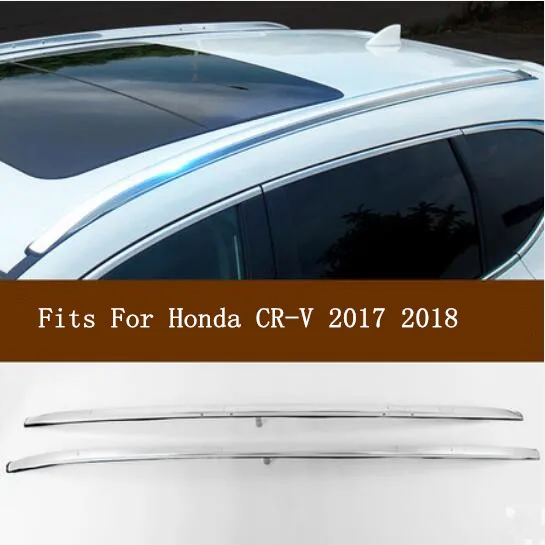 

High Quality Brand New Aluminium alloy Car Roof Rack Baggage luggage Bar Black/Silver Fits For Honda CR-V CRV 2017 2018 2019