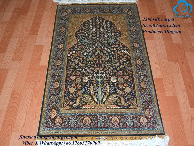 82 см x 122 оригинальный handknotted шелка ковер / ковры Высокое качество оптовая продажа