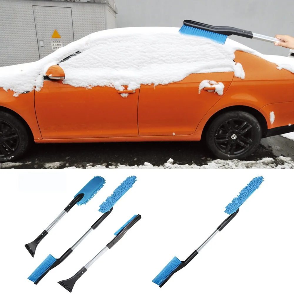 

TPractical Durable Universal Hight Quality hree In One Removable Car Snow Shovel Snow Refresh Does Not Damage The Car Pain