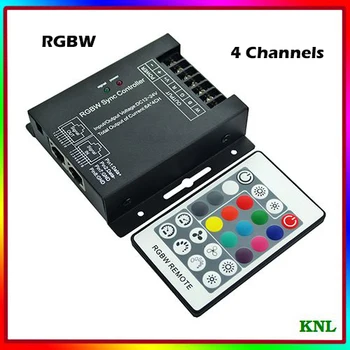 

Led RGB RGBW Sync Controller DC 12V-24V 24keys RGBW LED Remote Controller for 3528 5050 SMD Flexible LED Strip Light LED Ribbon