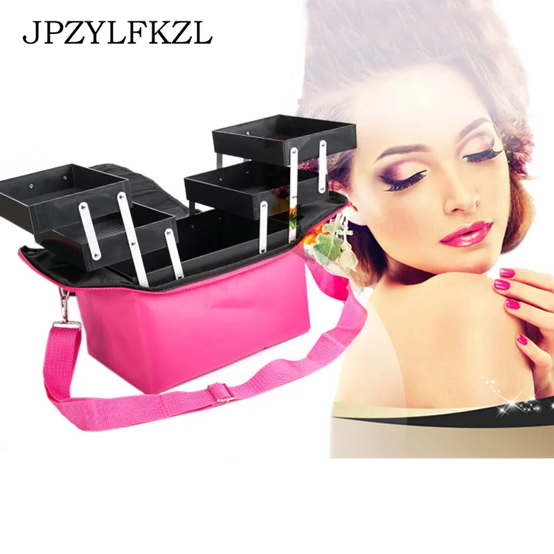 Высококачественная профессиональная Пустая палитра Органайзер Bolso Mujer косметичка для путешествий большая емкость сумка для хранения чемод... Высококачественная профессиональная Пустая палитра Органайзер Bolso Mujer косметичка для путешествий большая емкость сумка для хранения чемод...