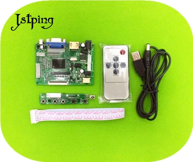 Jstping ЖК-дисплей экран HE080IA-01D HJ080IA-01E EJ070NA-01J AT080TN52 драйвер платы HDMI, VGA, AV интерфейс LVDS для Raspberry Pi автомобиля проекции - Цвет: HJ080IA-01E