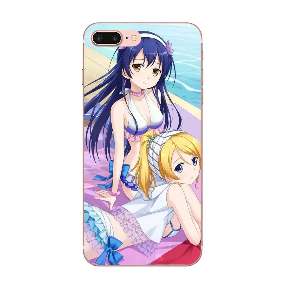 Бикини сексуальное для девушек из аниме Love Live Galaxy Grand Alpha G850 Core2 Prime S2 I9082 A3 A5 A7 On5 On7