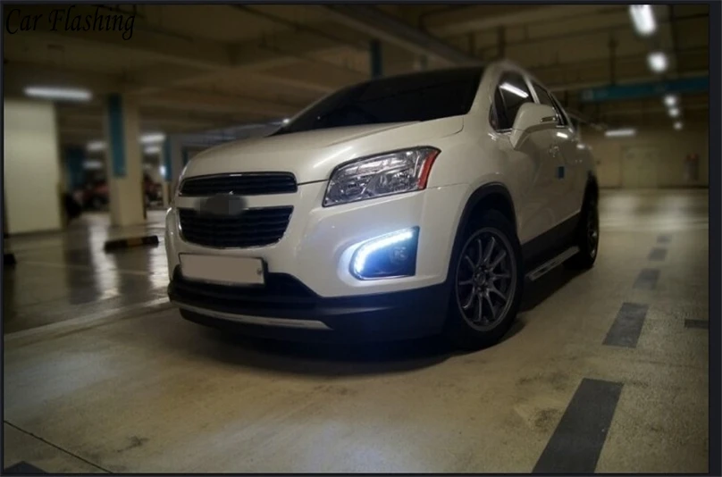 В машине в наборе 2 изделия для Chevrolet Шевроле Тракс 2014 2016 светодиодный DRL Вождения