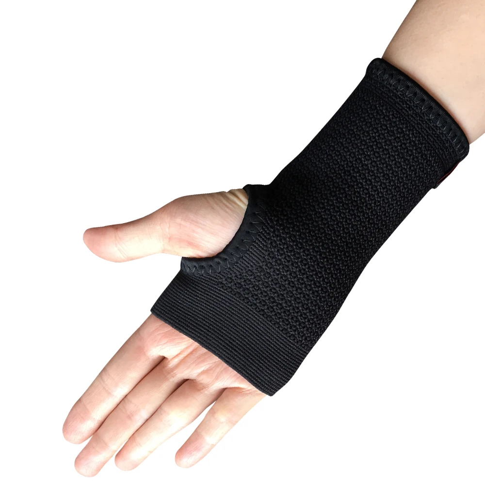 Kuangmi Sport Protector Compression Wrist Support Sleeve Palm Hand