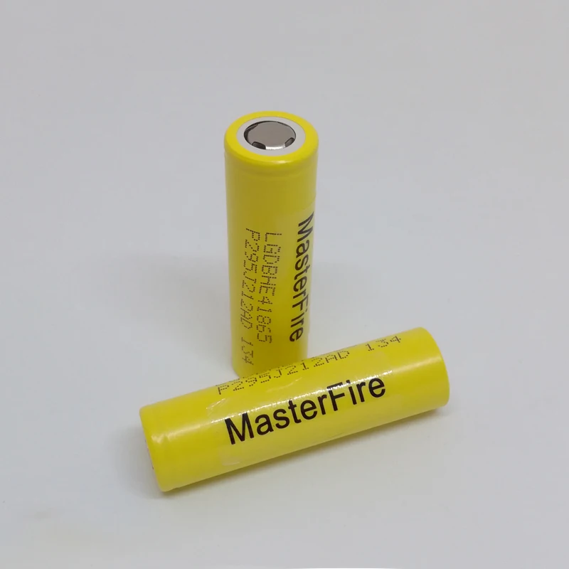 100 шт./лот MasterFire LG HE4 хим 18650 ICR18650HE4 30A 35A расходуемая литиевая батарея для сотового 2500mah батареи