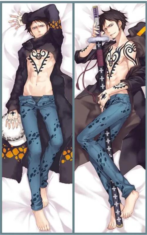 Японское популярное аниме Dakimakura, цельные персонажи, Roronoa Zoro, Trafalgar, Dakimakura, наволочка для подушки, обнимающая тело, наволочка