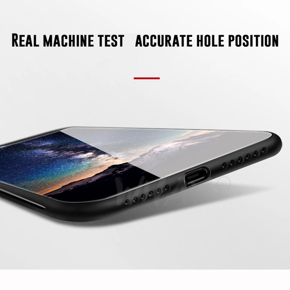 Luxury Case For iPhone X Silicone Bumper Mirror Tempered Glass Back Case For iPhone 6 6S 7 8 Plus iPhoneX Cover Funda Coque Capa (10)