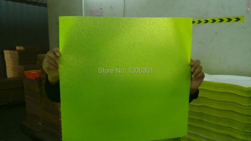 Galvanoplastia prata brilhante material PVC prismáticos fatia