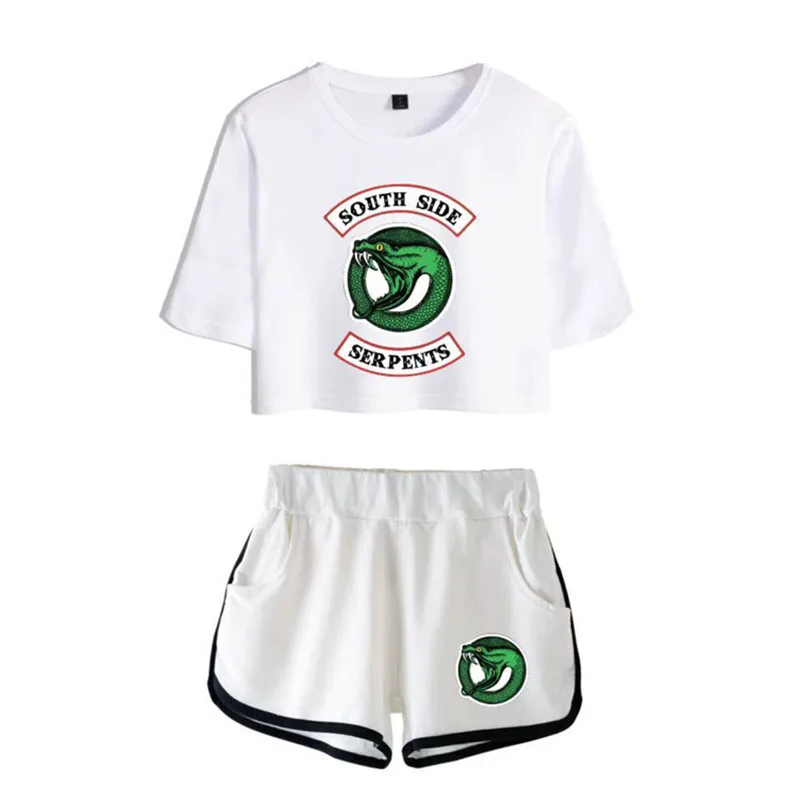 Cosplay&ware Riverdale Southside Tshirt Shirt Shorts Sport South Side Clothing Women Girls Running -Zentai shop online