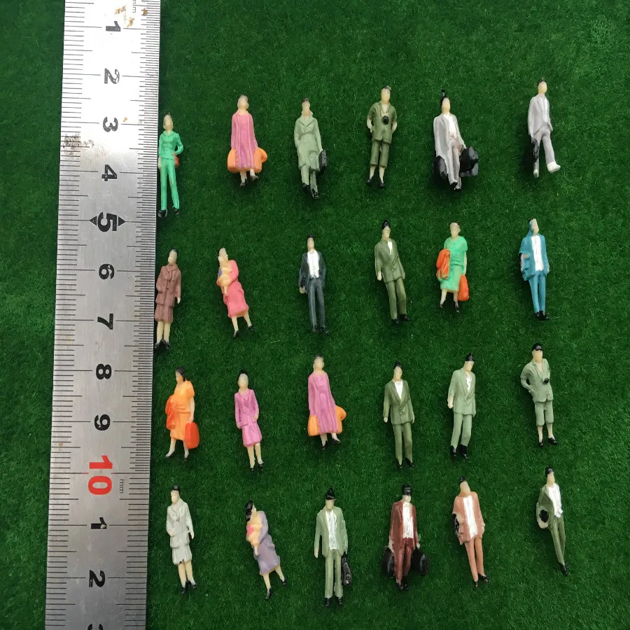 architecture 75scale model figure ho train layout (6)