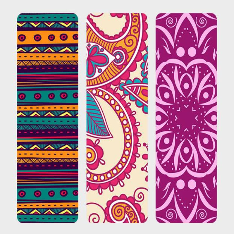 

Natural Rubber 183*68*0.5CM Slip-resistant Yoga Mats yoga blanket Folding Fitness Mat High Temperature Suede Travel Printing